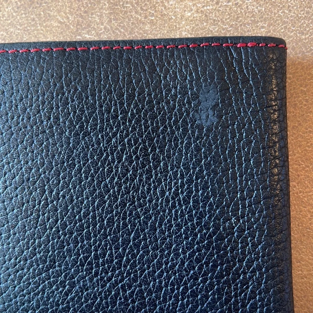 Coach Pebbled Leather Wallet